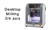 benchtop desktop cnc milling routing machine 3 axis 4 axis